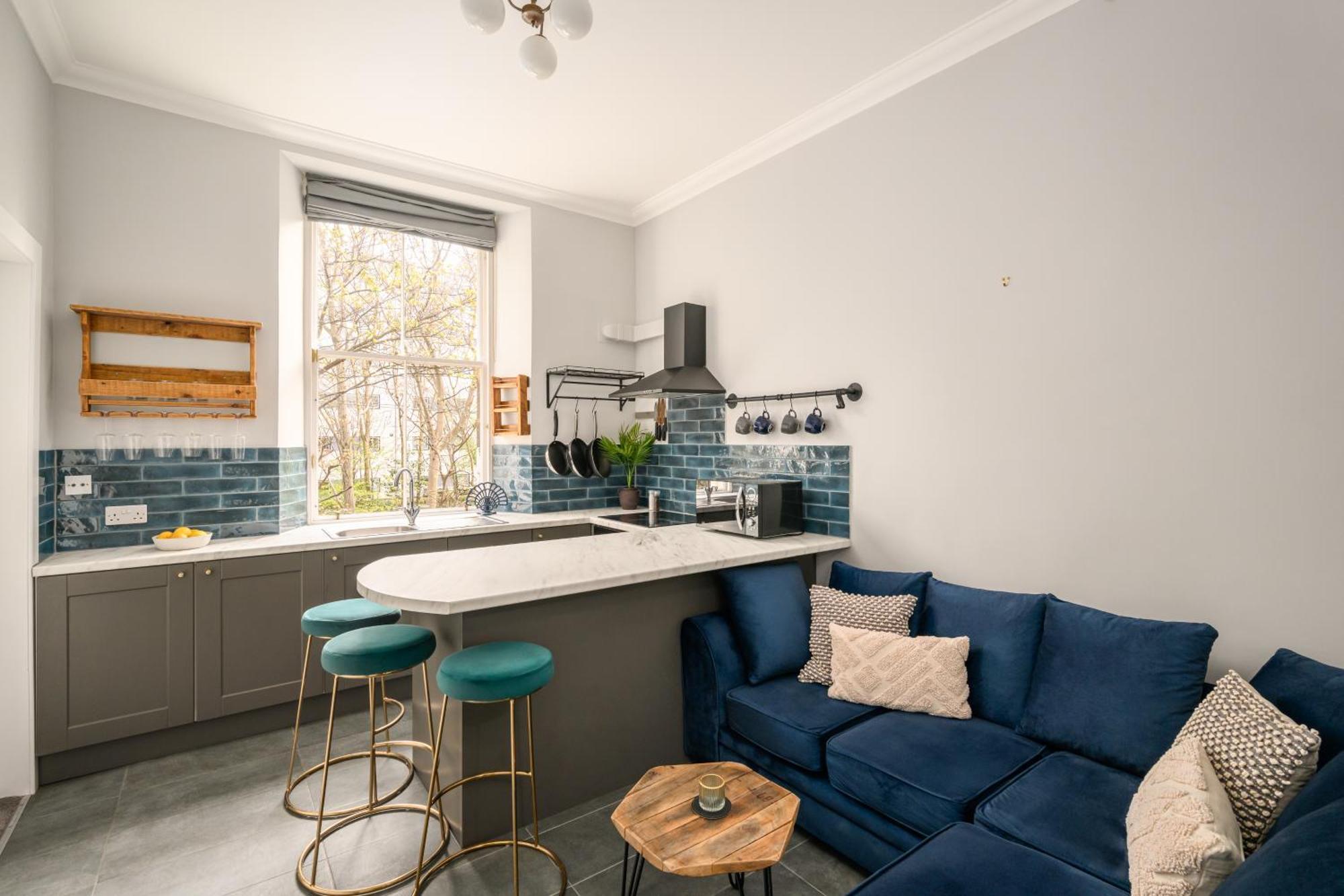 Vibrant Leith Flat Apartamento Edimburgo Exterior foto